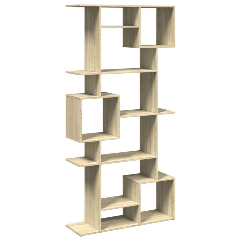 vidaXL Βιβλιοθήκη Χρώμα Sonoma Δρυς 92x29x188 εκ. Επεξεργασμένο Ξύλο