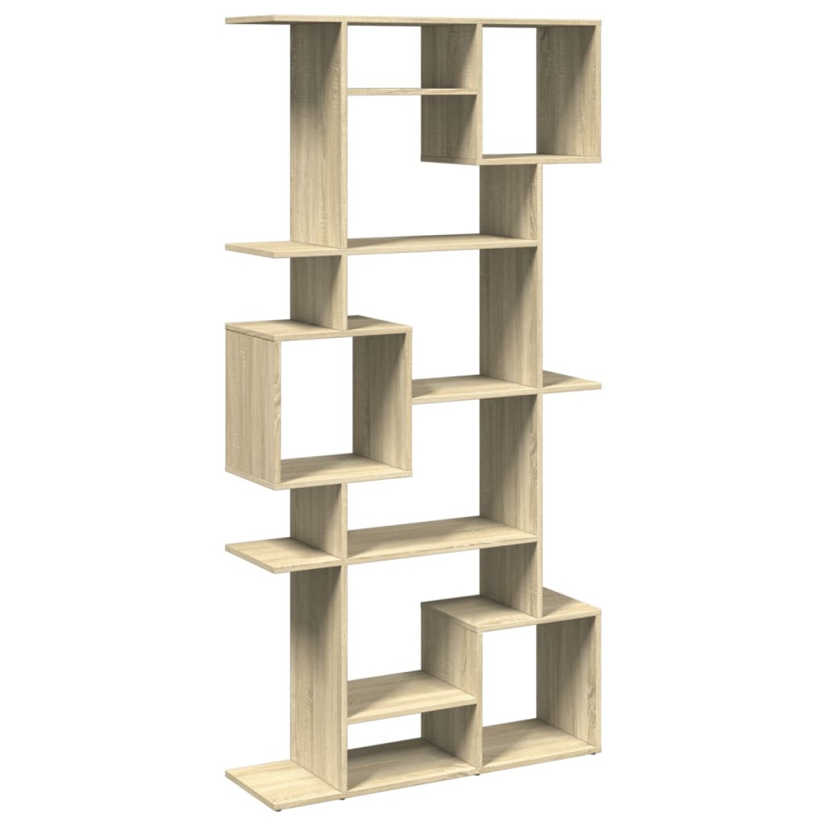 vidaXL Βιβλιοθήκη Χρώμα Sonoma Δρυς 92x29x188 εκ. Επεξεργασμένο Ξύλο