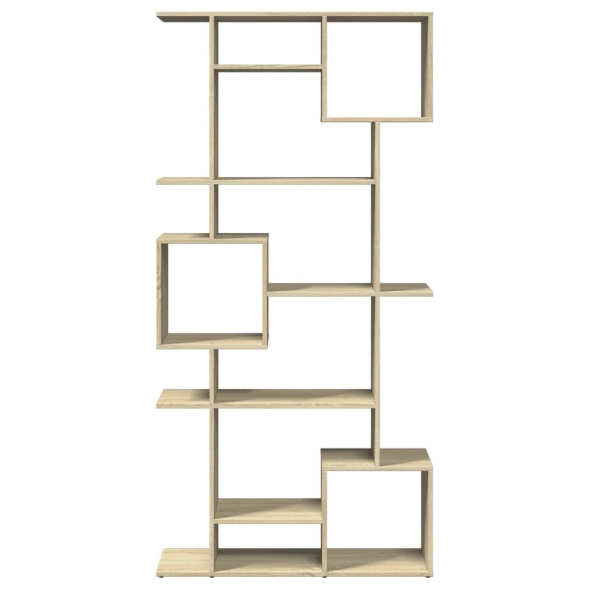 vidaXL Βιβλιοθήκη Χρώμα Sonoma Δρυς 92x29x188 εκ. Επεξεργασμένο Ξύλο
