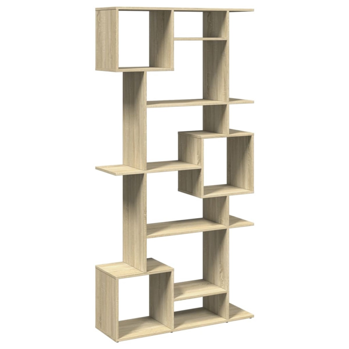 vidaXL Βιβλιοθήκη Χρώμα Sonoma Δρυς 92x29x188 εκ. Επεξεργασμένο Ξύλο