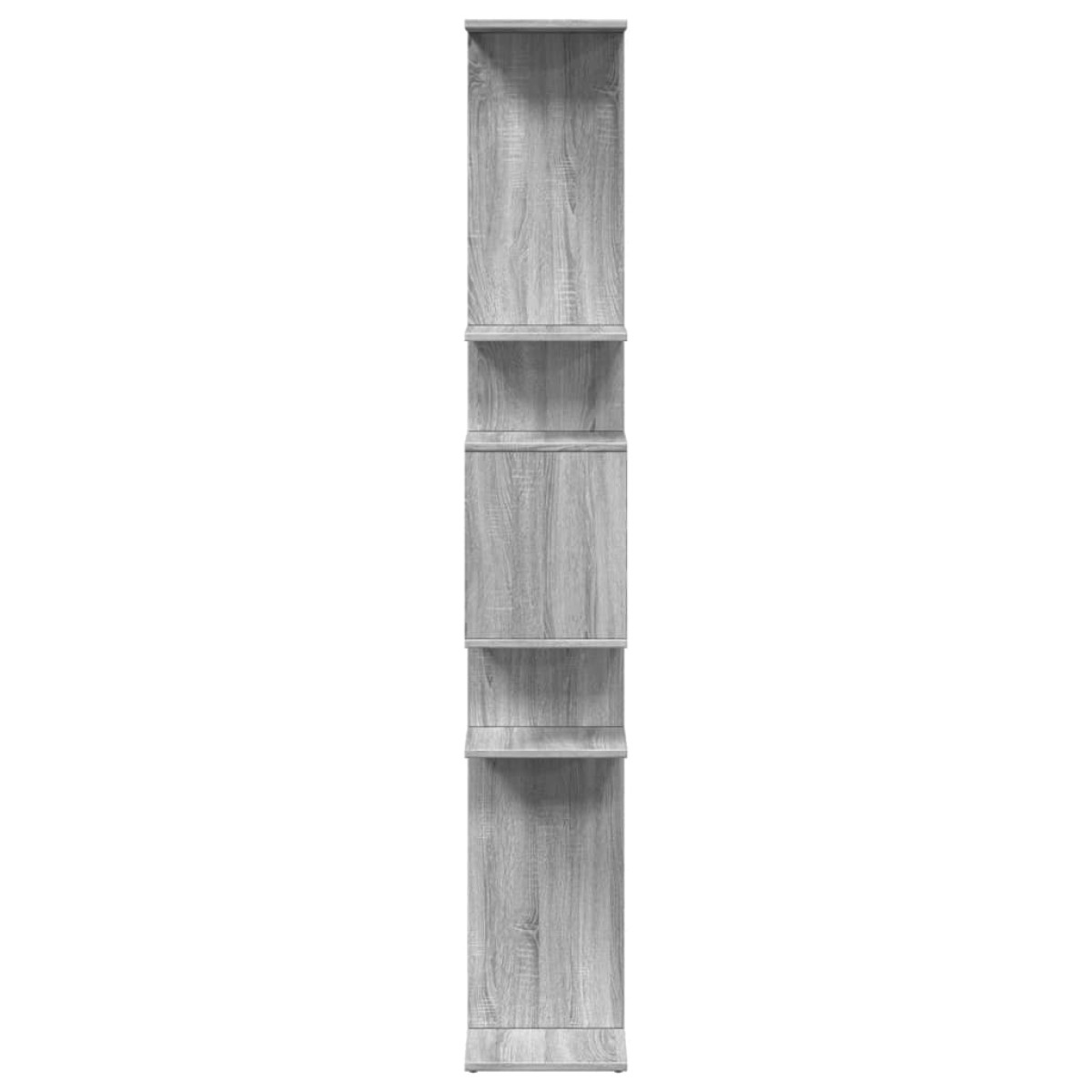 vidaXL Βιβλιοθήκη Γκρι Sonoma 92x29x188 εκ. από Επεξεργασμένο Ξύλο