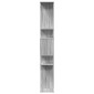 vidaXL Βιβλιοθήκη Γκρι Sonoma 92x29x188 εκ. από Επεξεργασμένο Ξύλο