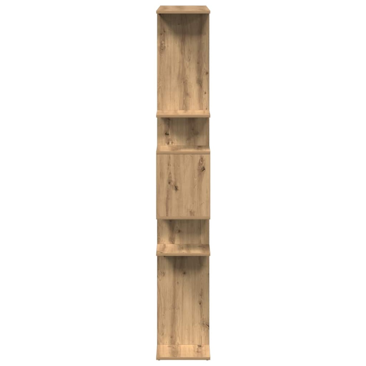 vidaXL Βιβλιοθήκη Αρτισιανή Δρυς 92x29x188 εκ. από Επεξ. Ξύλο