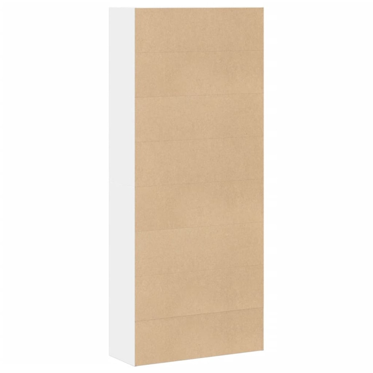 vidaXL Βιβλιοθήκη με 5 Ράφια Λευκή 80x30x189 εκ. Επεξεργασμένο Ξύλο