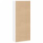 vidaXL Βιβλιοθήκη με 5 Ράφια Λευκή 80x30x189 εκ. Επεξεργασμένο Ξύλο