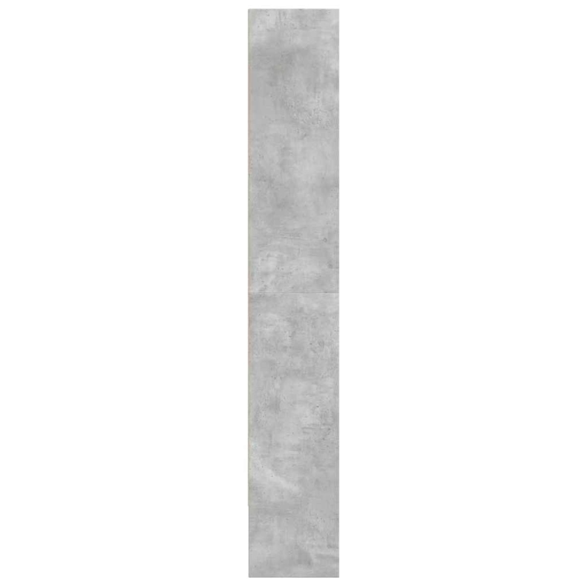 ντουλάπι βιβλίων vidaXL Γκρι μπετόν 80x30x189 cm Κατασκευασμένο ξύλο
