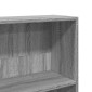 ντουλάπι βιβλίων vidaXL Γκρι Sonoma 80x30x189 cm Κατασκευασμένο ξύλο