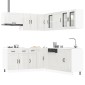 vidaXL Σετ Ντουλάπια Κουζίνας 11 Τεμαχίων Kalmar Επεξεργασμένο Ξύλο