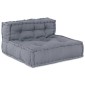 vidaXL Μονάδα Μοντέρνου Καναπέ Ύφασμα Γκρι 210 x 140 x 56 εκ.