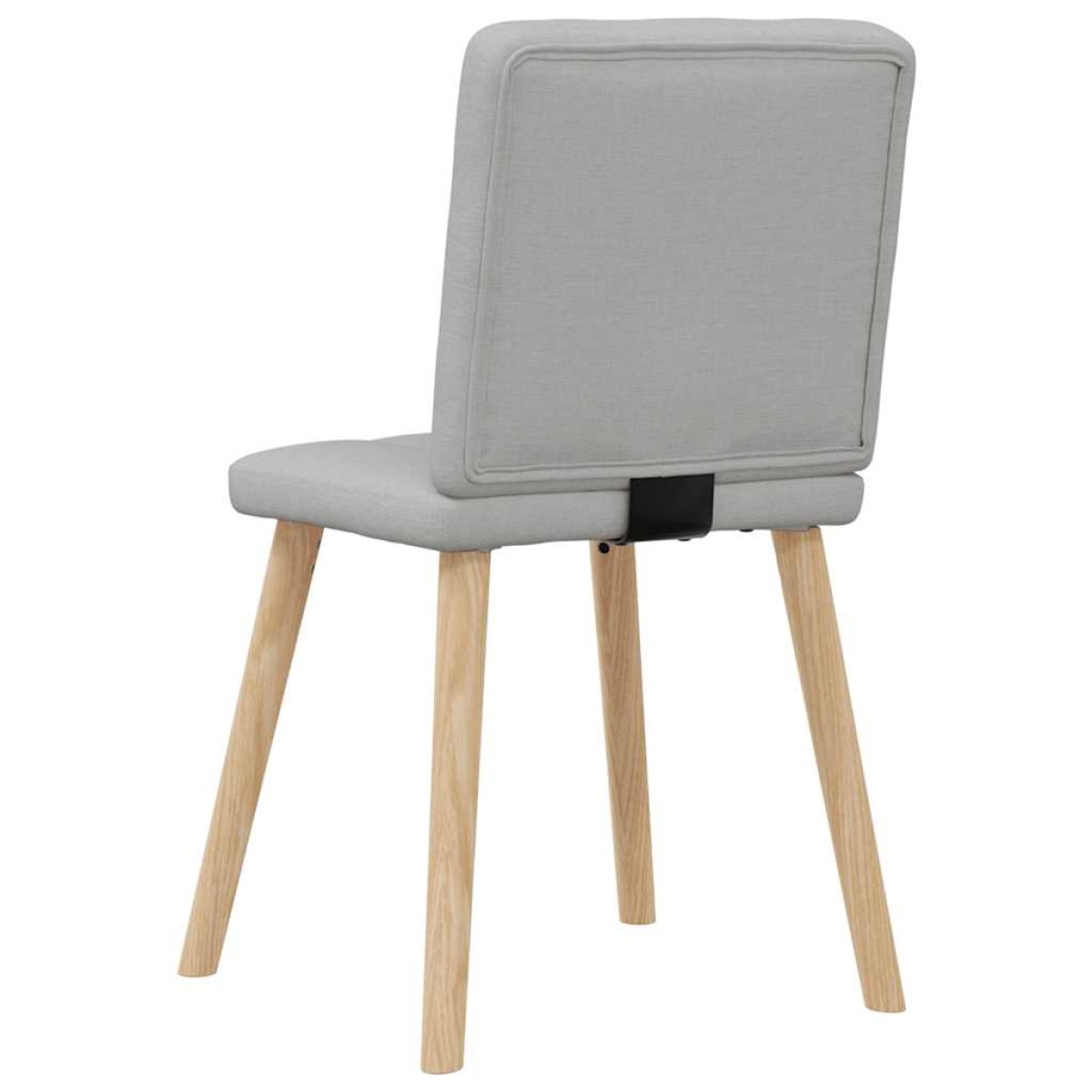 vidaXL Καρέκλες τραπεζαρίας 4 τεμ Cloud Grey Fabric