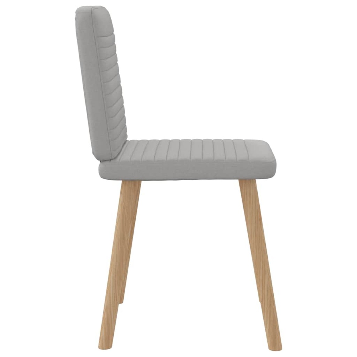 vidaXL Καρέκλες τραπεζαρίας 4 τεμ Cloud Grey Fabric