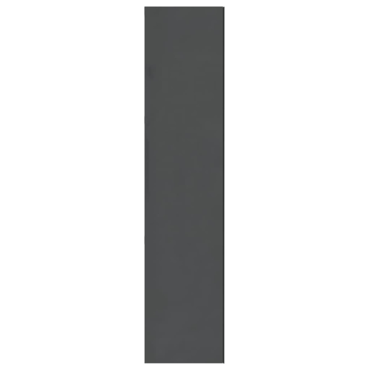 vidaXL Ντουλάπι Μπάνιου με Καθρέφτη Γκρι 60 x 15 x 75 εκ. από MDF