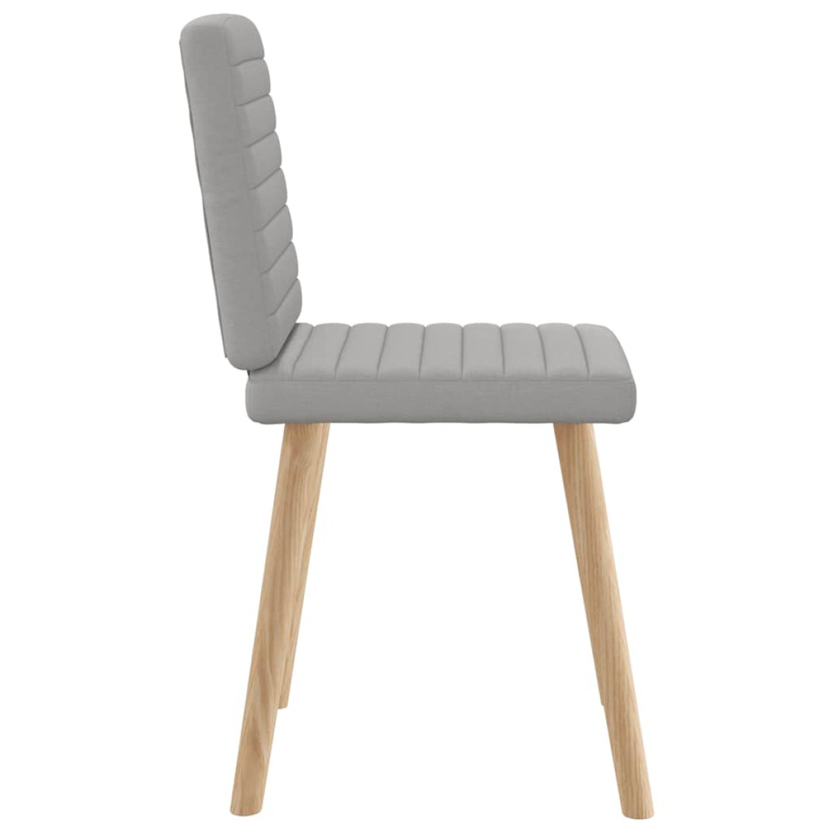 vidaXL Καρέκλες τραπεζαρίας 4 τεμ Cloud Grey Fabric