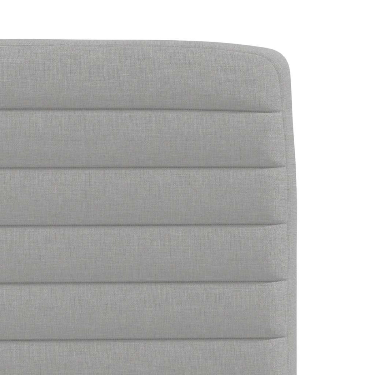 vidaXL Καρέκλες τραπεζαρίας 4 τεμ Cloud Grey Fabric