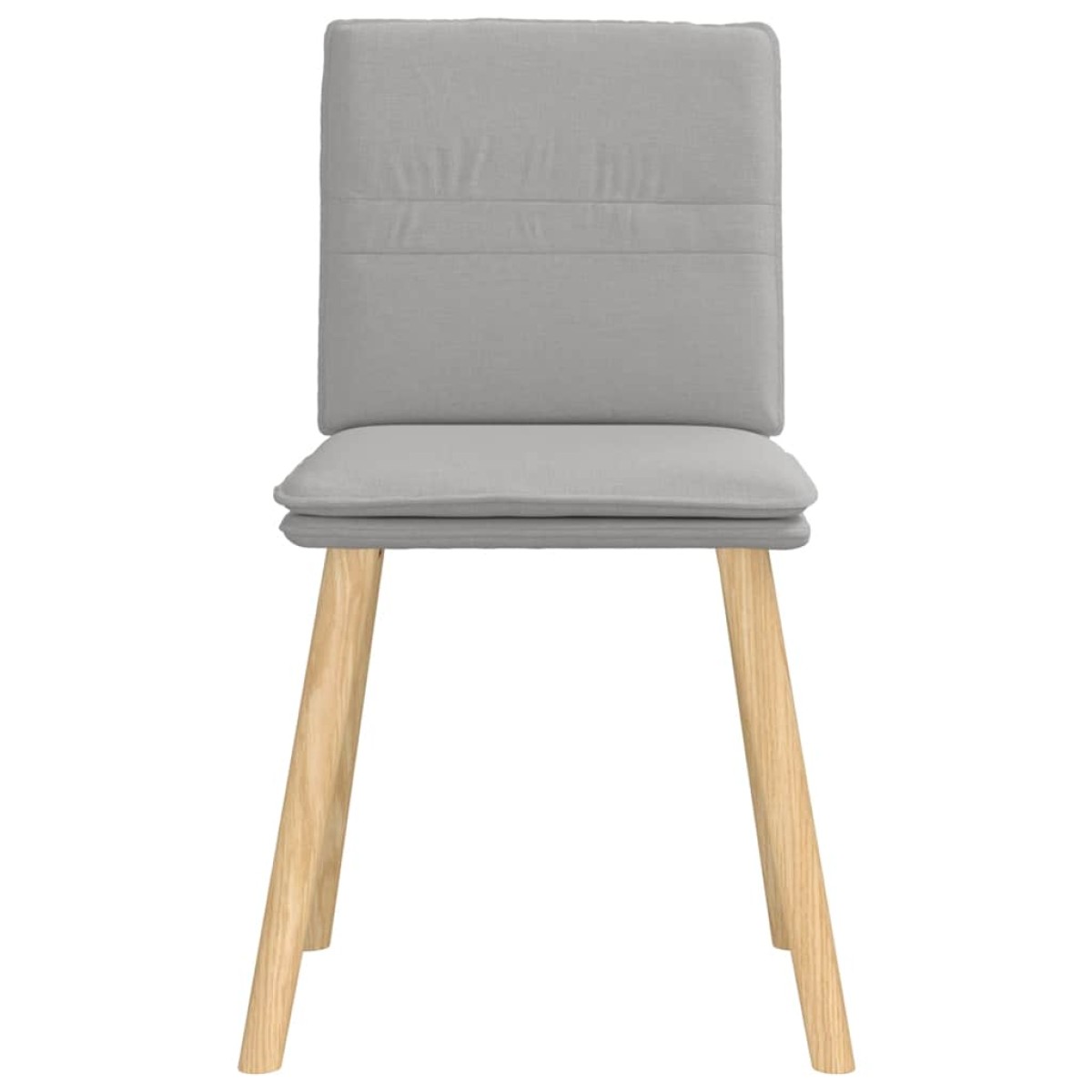 vidaXL Καρέκλες τραπεζαρίας 4 τεμ Cloud Grey Fabric