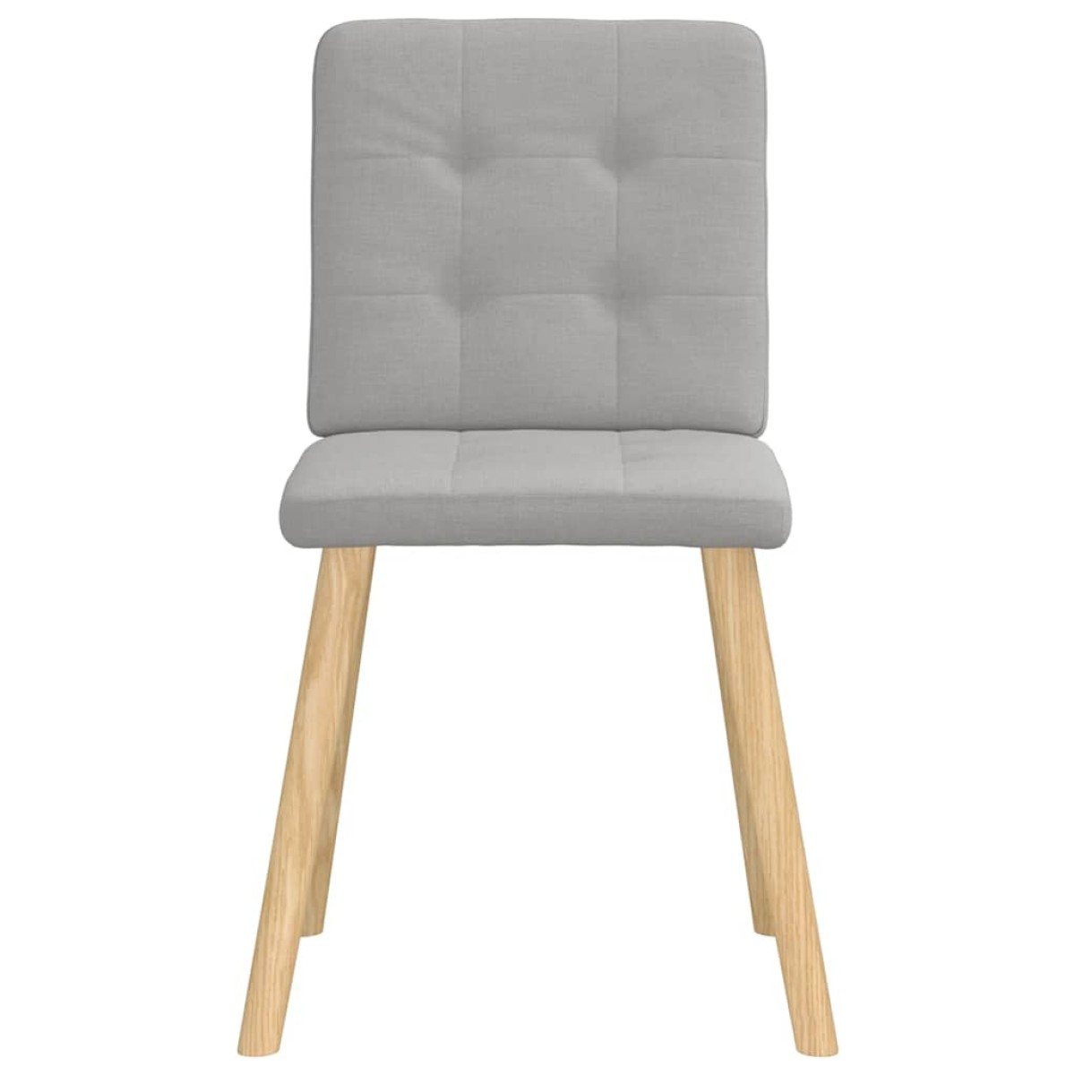 vidaXL Καρέκλες τραπεζαρίας 6 τεμ Cloud Grey Fabric