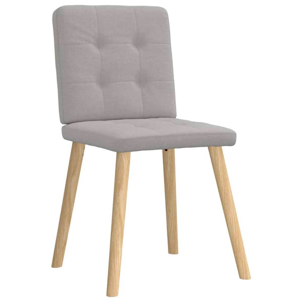 vidaXL Καρέκλες τραπεζαρίας 6 τεμ Cloud Grey Fabric