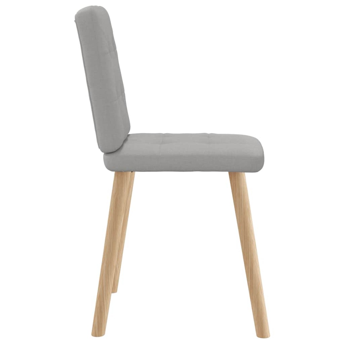 vidaXL Καρέκλες τραπεζαρίας 6 τεμ Cloud Grey Fabric