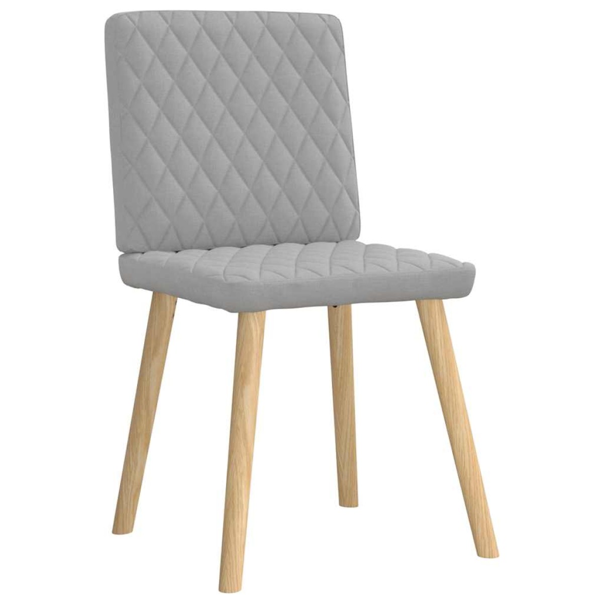 vidaXL Καρέκλες τραπεζαρίας 6 τεμ Cloud Grey Fabric