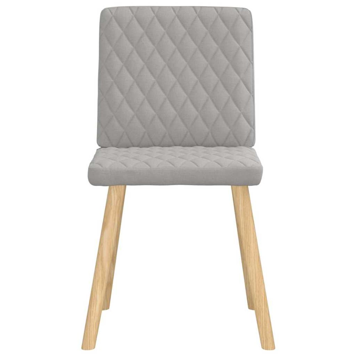 vidaXL Καρέκλες τραπεζαρίας 6 τεμ Cloud Grey Fabric