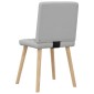 vidaXL Καρέκλες τραπεζαρίας 6 τεμ Cloud Grey Fabric