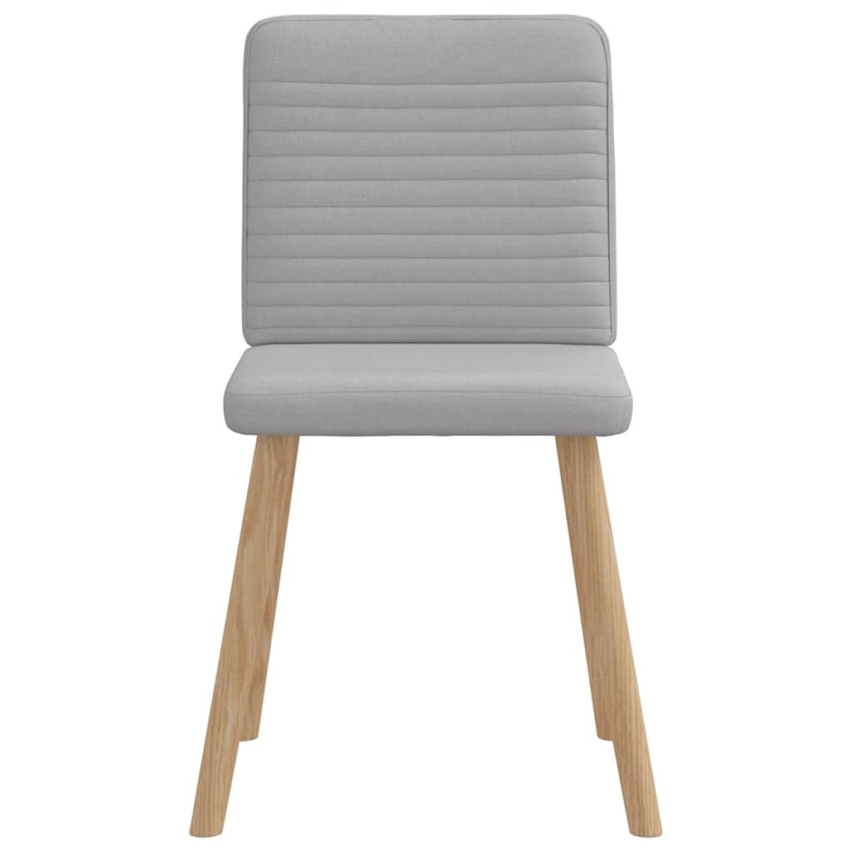 vidaXL Καρέκλες τραπεζαρίας 6 τεμ Cloud Grey Fabric