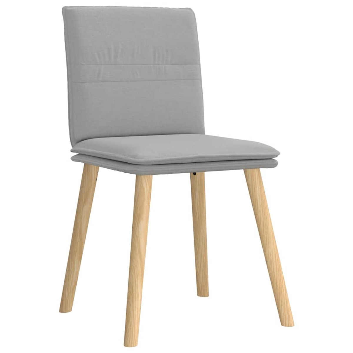 vidaXL Καρέκλες τραπεζαρίας 6 τεμ Cloud Grey Fabric