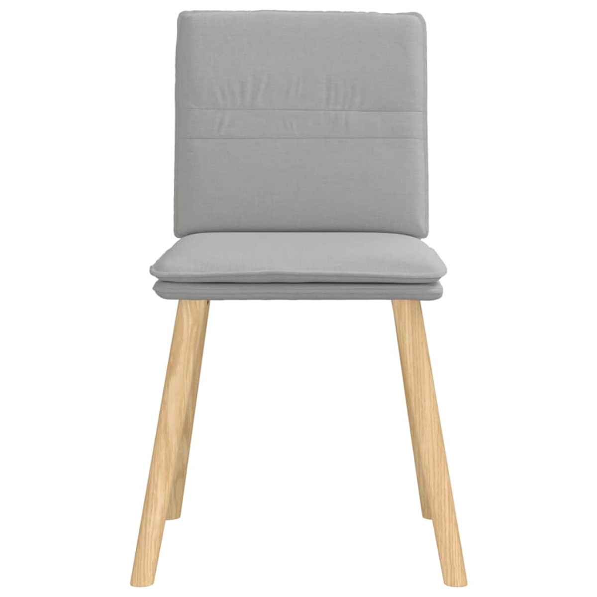 vidaXL Καρέκλες τραπεζαρίας 6 τεμ Cloud Grey Fabric