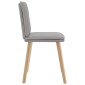 vidaXL Καρέκλες τραπεζαρίας 6 τεμ Cloud Grey Fabric