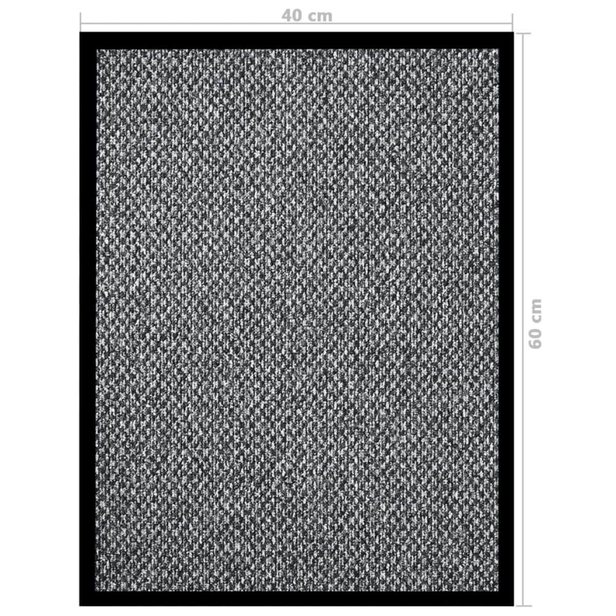 vidaXL Πατάκι Εισόδου Γκρι 40 x 60 εκ.