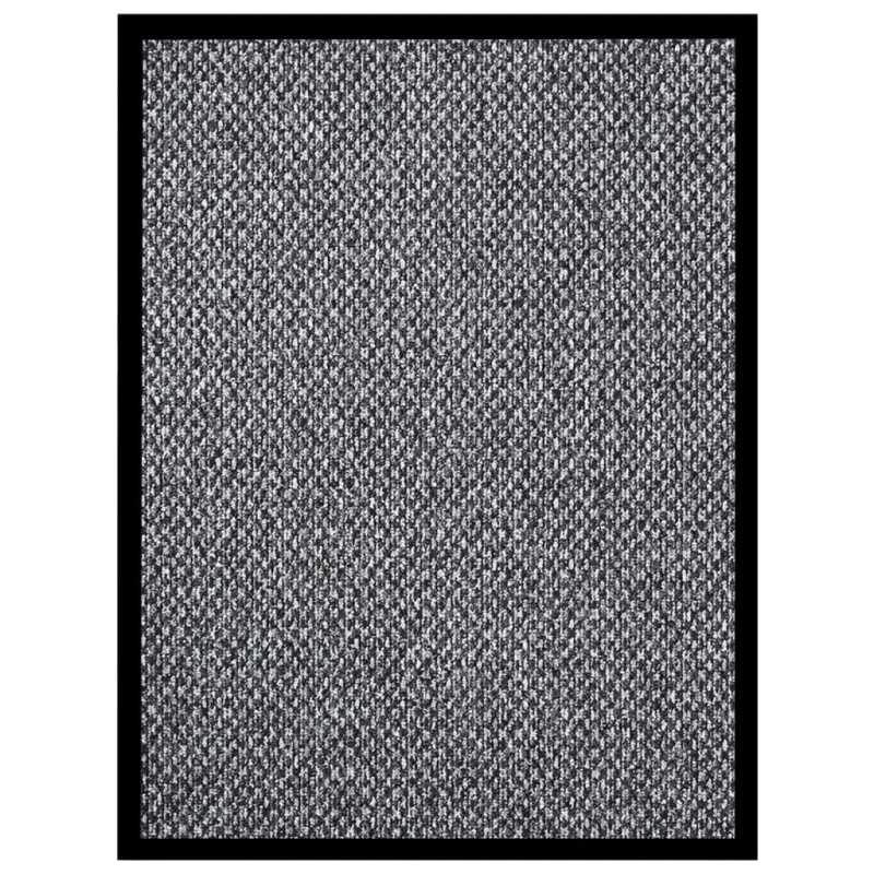 vidaXL Πατάκι Εισόδου Γκρι 60 x 80 εκ.