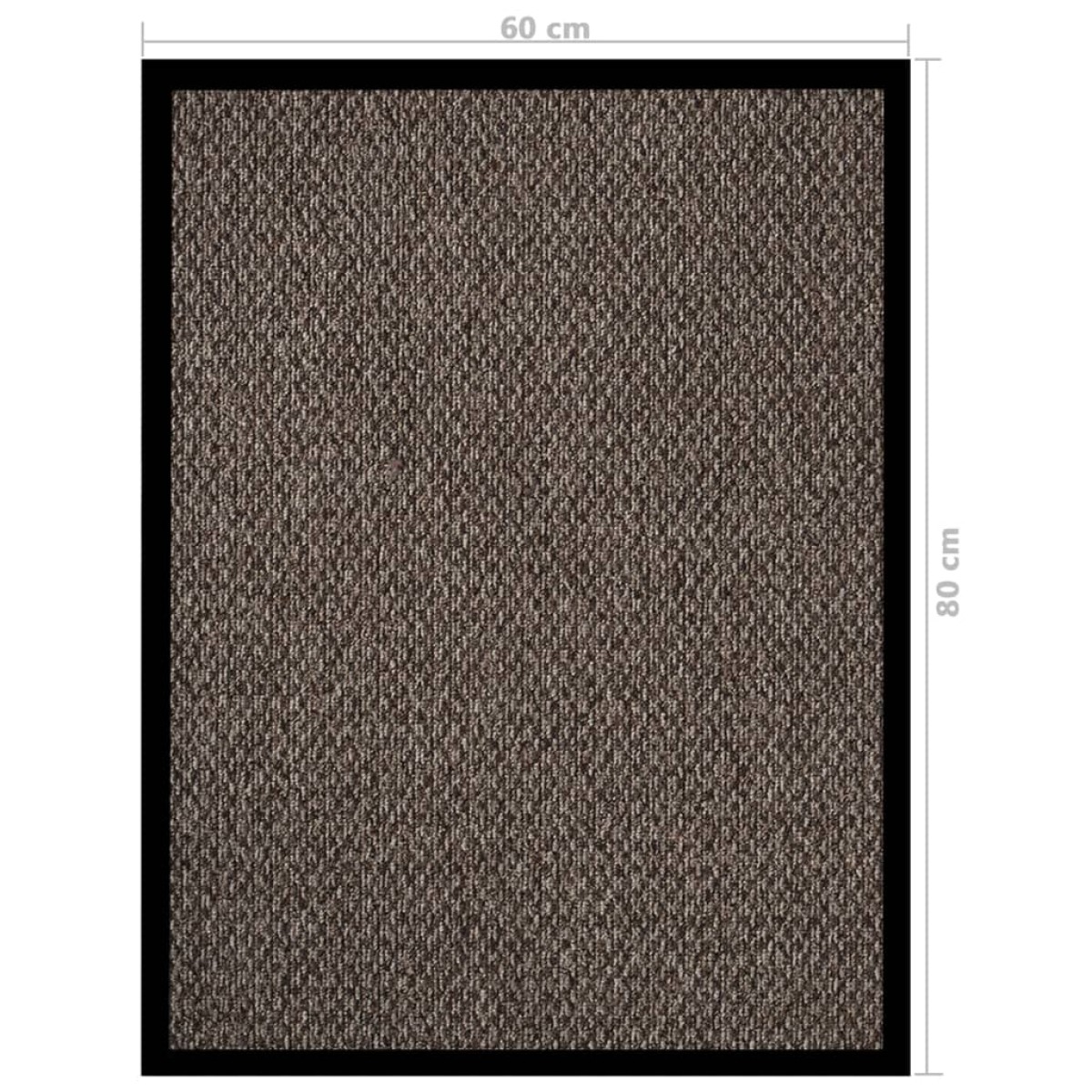 vidaXL Πατάκι Εισόδου Μπεζ 60 x 80 εκ.
