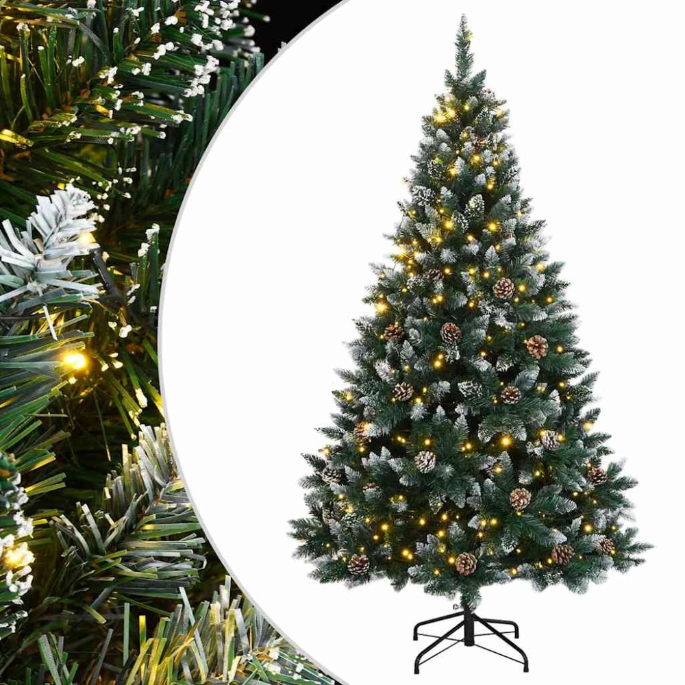 vidaXL Χριστουγεννιάτικο Δέντρο Τεχνητό με 150 LED 120 εκ.