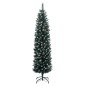 vidaXL Χριστουγεννιάτικο Δέντρο Τεχνητό Slim με 150 LED 150 εκ.