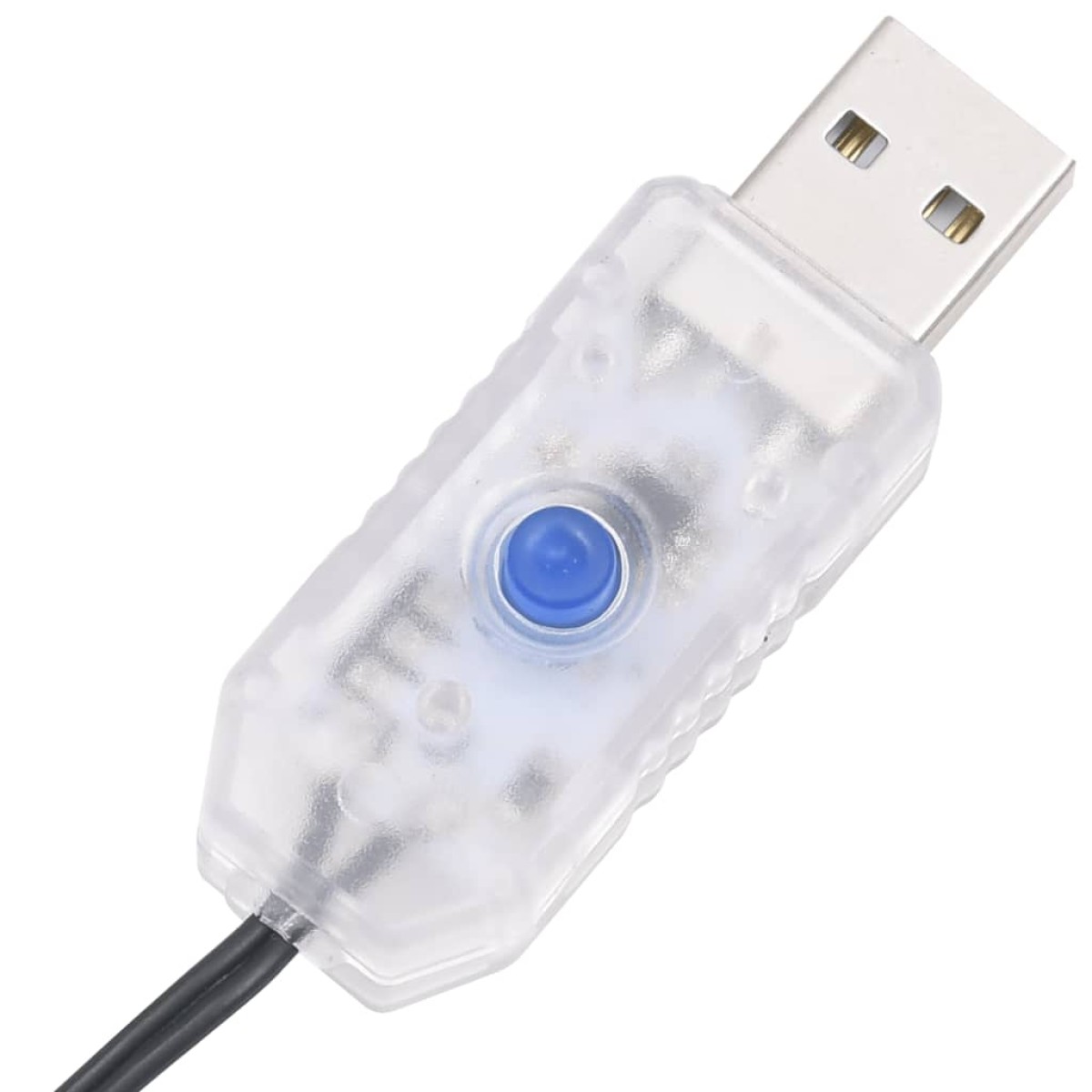 vidaXL Χριστουγεννιάτικο Δέντρο Slim Αρθρωτό με 300 LED 180 εκ.