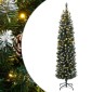 vidaXL Χριστουγεννιάτικο Δέντρο Slim Αρθρωτό με 300 LED 180 εκ.