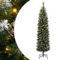 vidaXL Χριστουγεννιάτικο Δέντρο Slim Αρθρωτό με 300 LED 210 εκ.
