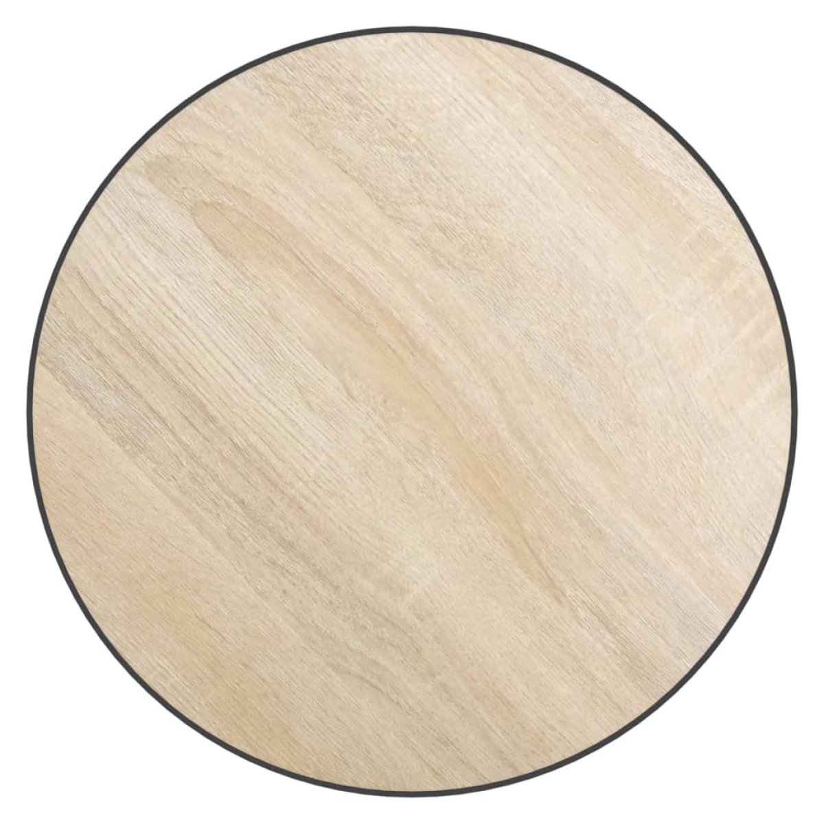 vidaXL Τραπεζάκι Sonoma Δρυς Ø35 εκ. από MDF