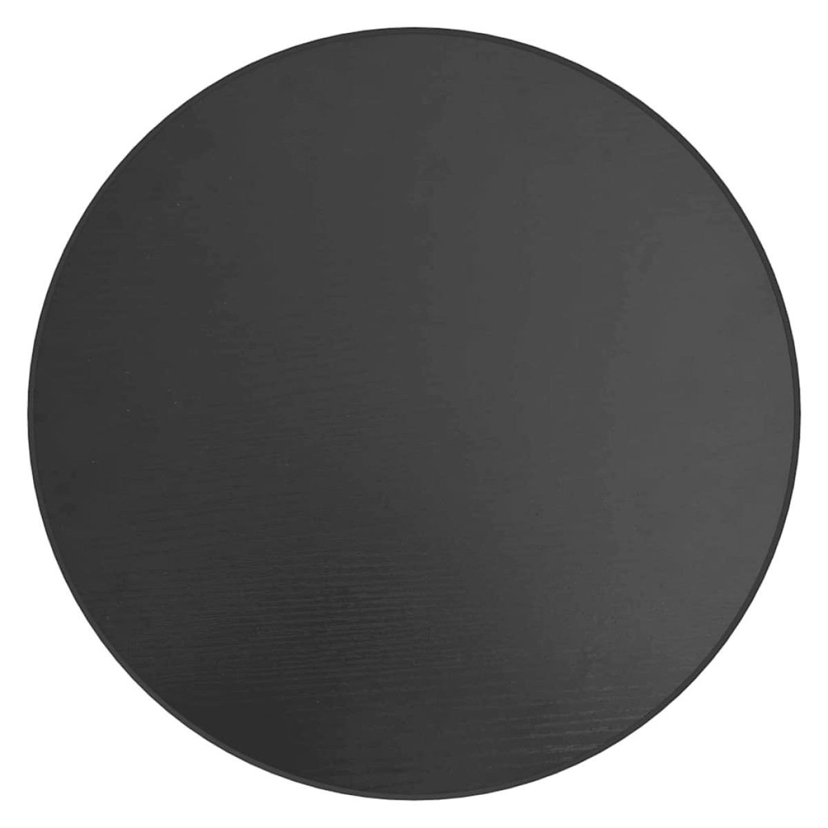 vidaXL Τραπεζάκι Μαύρο Ø35 εκ. από MDF