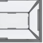 vidaXL Τραπέζι Κονσόλα Διαφανές 160 x 35 x 75,5 εκ. από Ψημένο Γυαλί