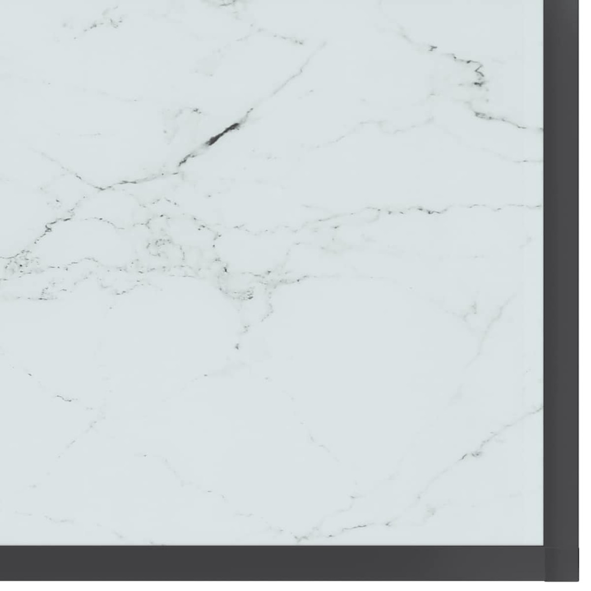 vidaXL Τραπέζι Κονσόλα Λευκό 180 x 35 x 75,5 εκ. από Ψημένο Γυαλί