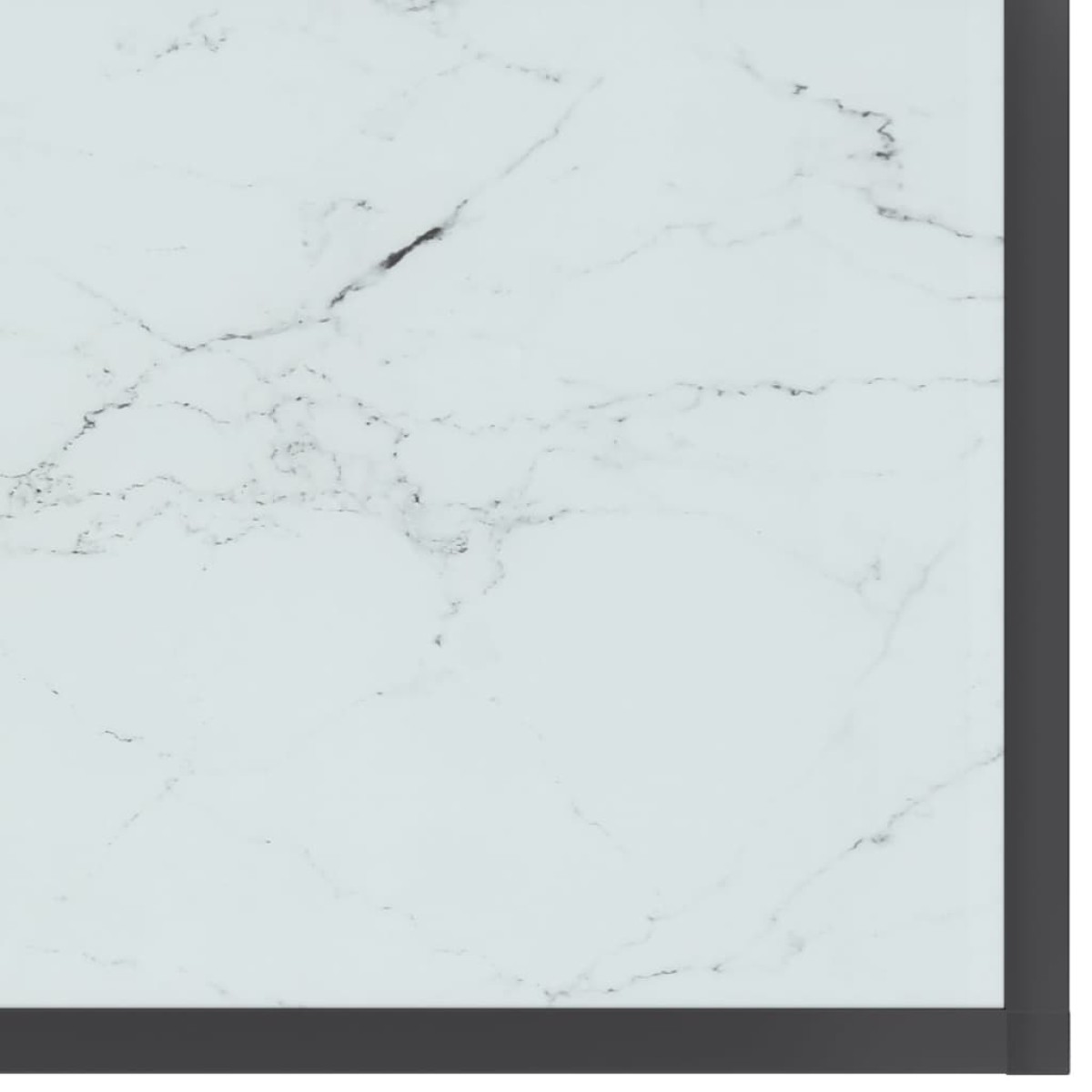 vidaXL Τραπέζι Κονσόλα Λευκό 200 x 35 x 75,5 εκ. από Ψημένο Γυαλί