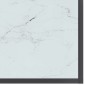 vidaXL Τραπέζι Κονσόλα Λευκό 200 x 35 x 75,5 εκ. από Ψημένο Γυαλί