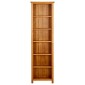 vidaXL Βιβλιοθήκη με 6 Επίπεδα 52x22x180 εκ. από Μασίφ Ξύλο Δρυός