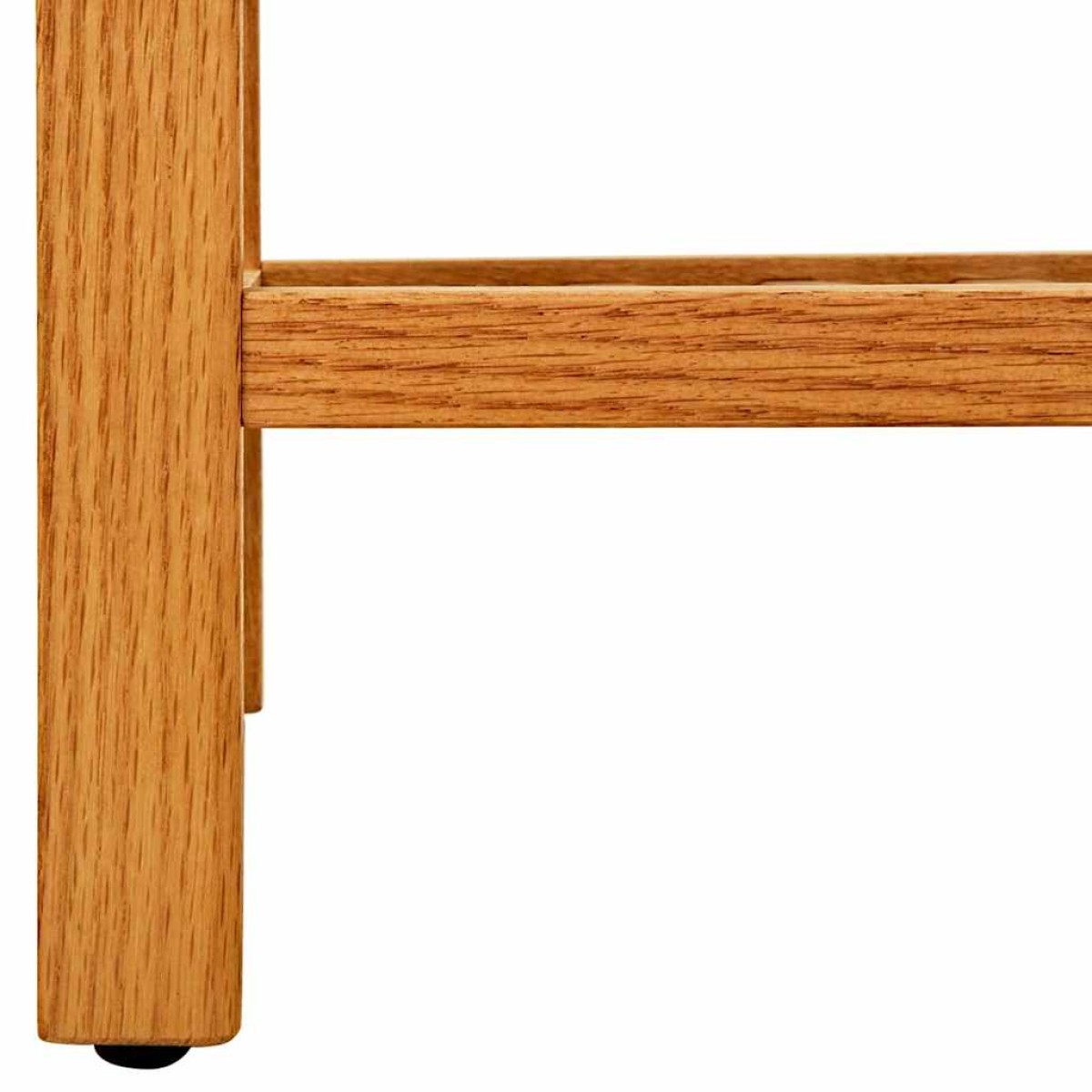 vidaXL Παπουτσοθήκη με 5 Ράφια 50 x 27 x 100 εκ. από Μασίφ Ξύλο Δρυός