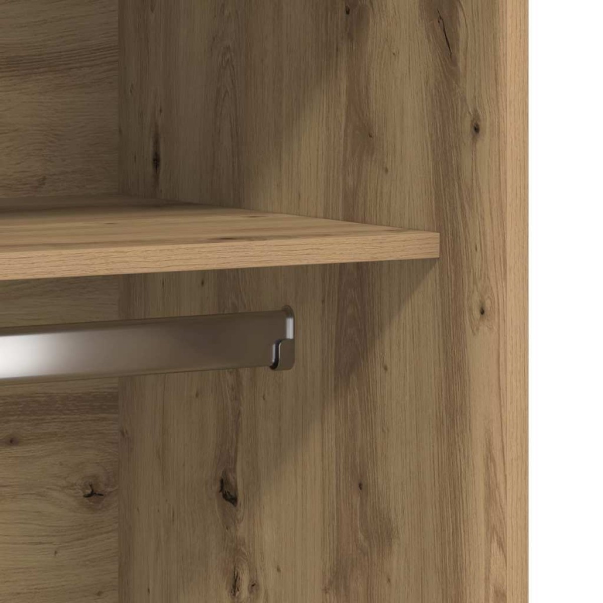 vidaXL Ντουλάπα Τεχνίτης Δρυς 100x50x200 εκ Επεξεργασμένο Ξύλο