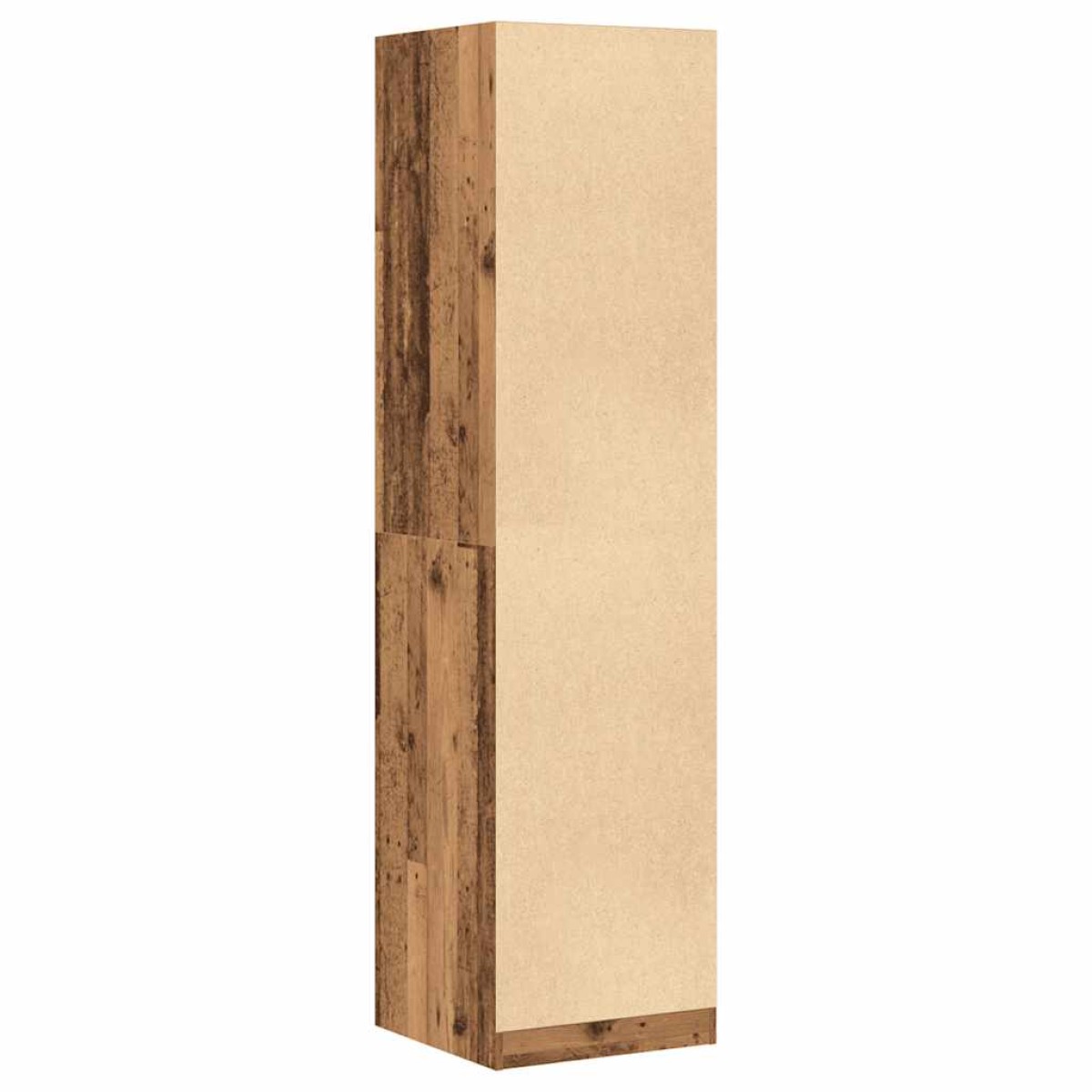 vidaXL Ντουλάπα Όψη Παλαιού Ξύλου 50x50x200 εκ. από Επεξεργασμένο Ξύλο