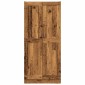 vidaXL Ντουλάπι Όψη Παλαιού Ξύλου 82,5x30,5x185 εκ. Επεξεργασμένο Ξύλο