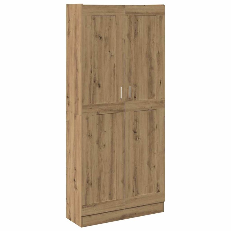 vidaXL Ντουλάπι Τεχνίτης Δρυς 82,5x30,5x185 εκ. από Επεξεργασμένο Ξύλο
