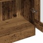 vidaXL Ντουλάπι Όψη Παλαιού Ξύλου 82,5x30,5x150 εκ. Επεξεργασμένο Ξύλο